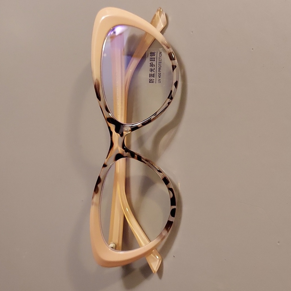 ❤️ Cat Eye Retro Anti-Blue Light Optical Glasses Clear Lens